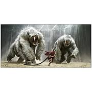 John Carter White Apes Concept Art Canvas Giclee Print